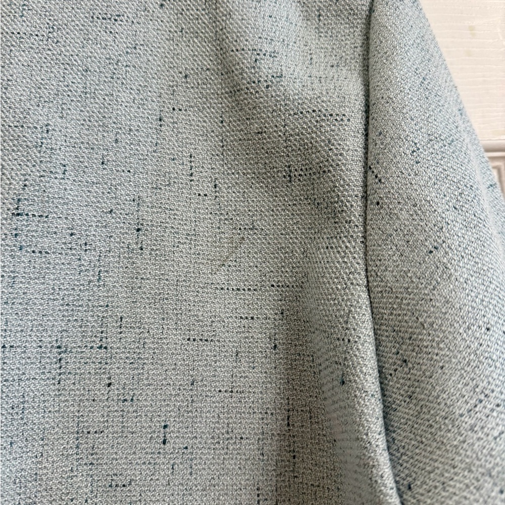 Women's Light Blue Tweed Skirt Set - Elegant Two-Piece - Picture 8 of 11